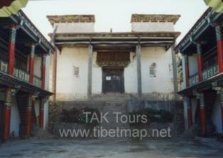 Church at Yanjing, the first small village in Tibet (entry from Yunnan)