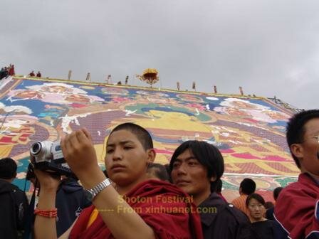 Tibet (Lhasa) shoton festival